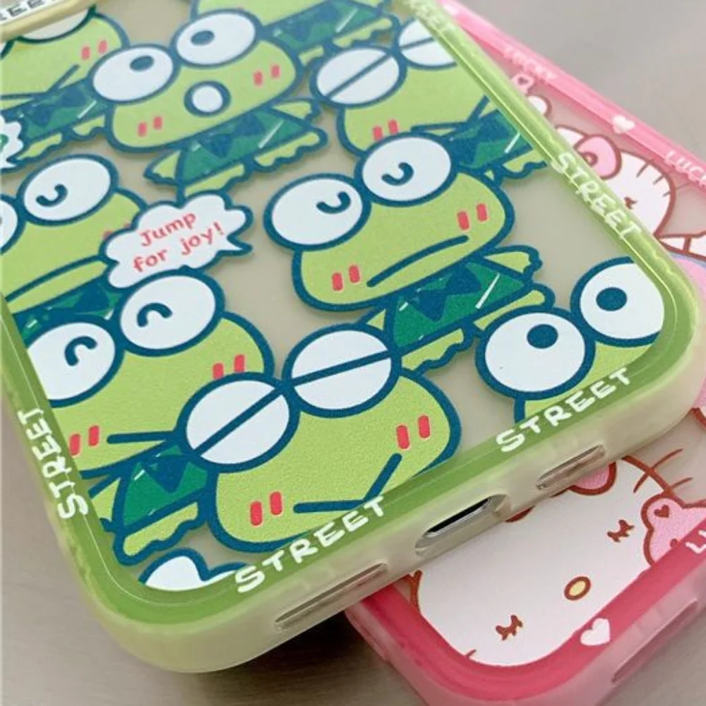 Brand new Apple IPhone 14 Pro Max Keroppi Silicone Phone case